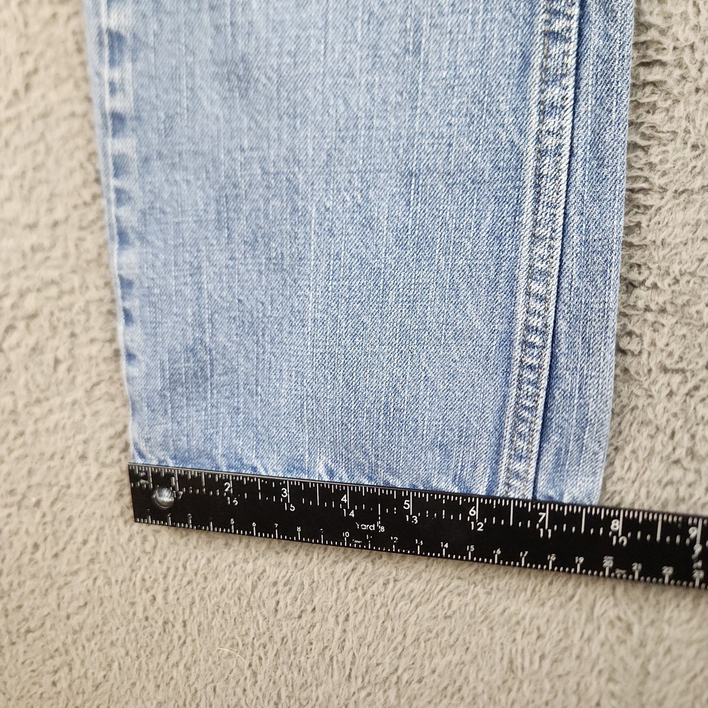 Levi's 527 Slim Bootcut Boys 10 Regular 25x25 Jeans Cotton‎ Denim Light Wash - Picture 6 of 11